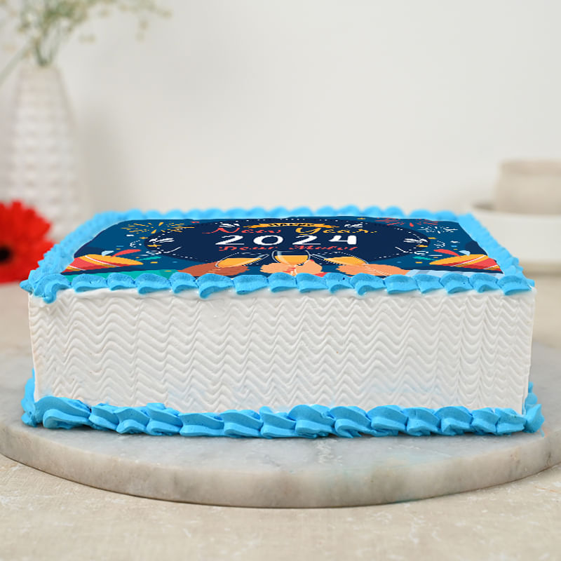 Happy New Year Party Cake