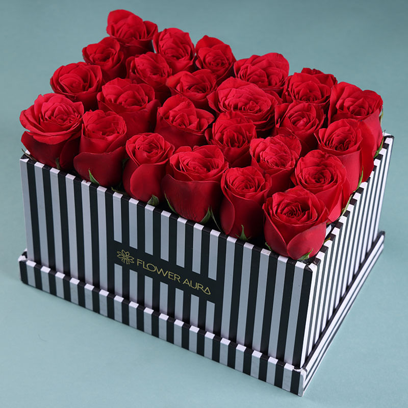 Passionate Grace Of Red Roses