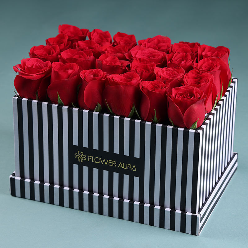 Passionate Grace Of Red Roses