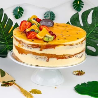 Passionate Passion Fruit Cake