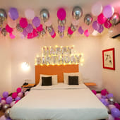Pastel Dreams Birthday Balloon Decor