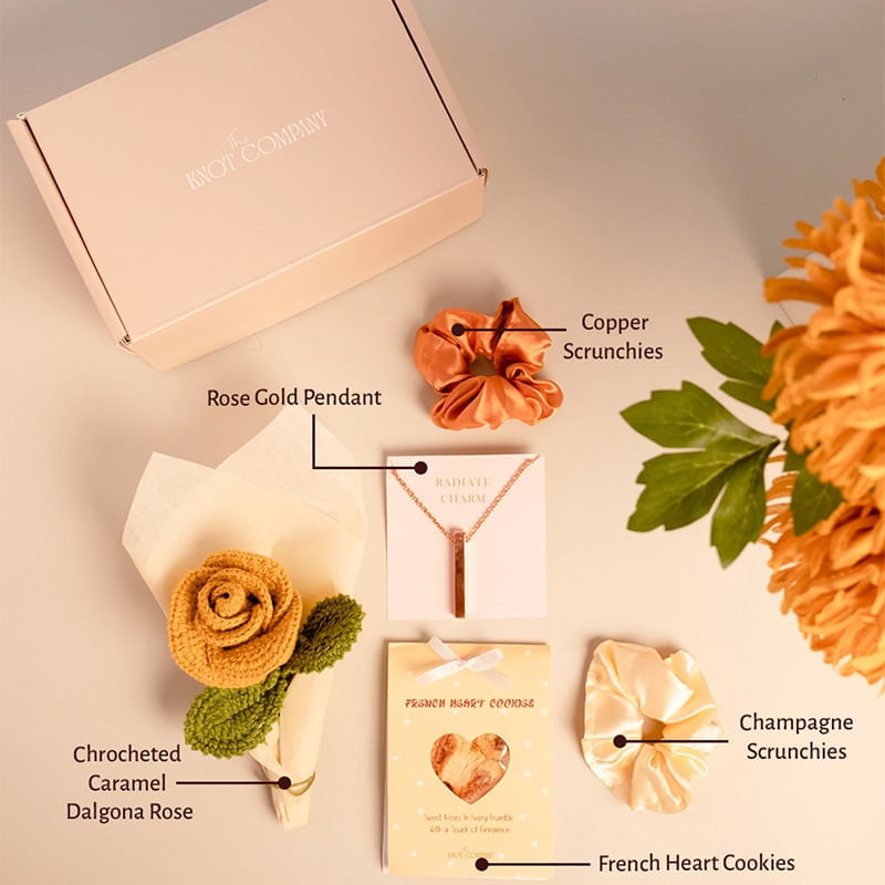 Pastel Hued Rosy Hamper