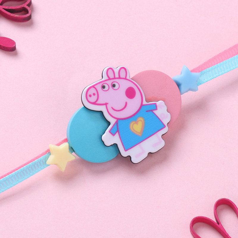 Pastel Peppa Pig Rakhi