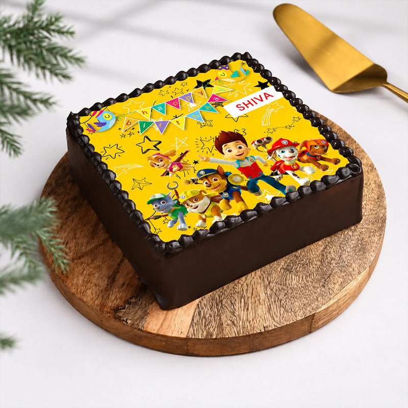 Paw Patrol Adventures Chocolate Cake