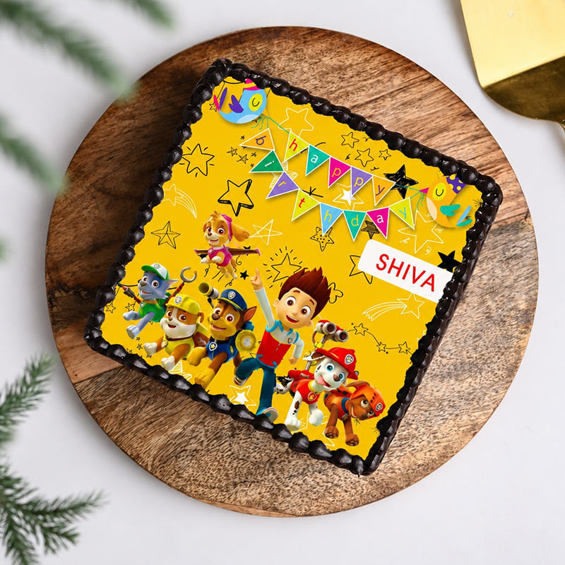 Paw Patrol Adventures Chocolate Cake