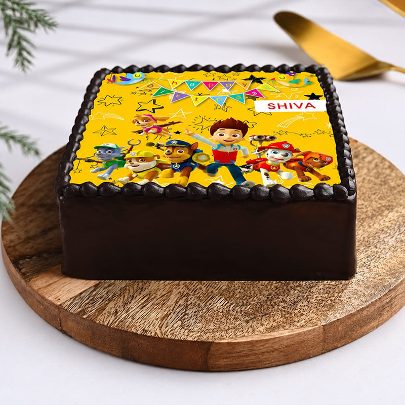 Paw Patrol Adventures Chocolate Cake