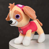 Side View of Red Paw Patrol Plush Toys