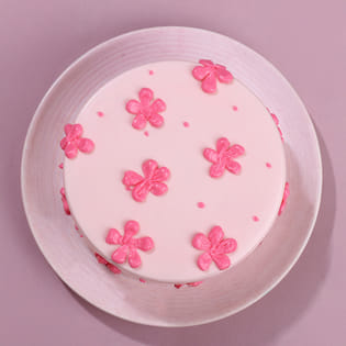 Pink Blossom Cake