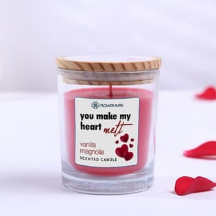 Vanilla Magnolia Scented Candle