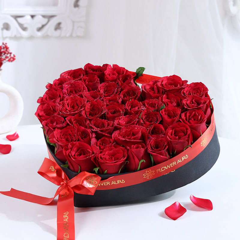 Heart Ruled By Passionate Roses