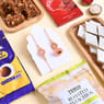Peach Bloom Bhaiya Bhabhi Rakhis N Treats Hamper