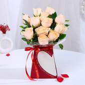 Peach Roses Of Quiet Love