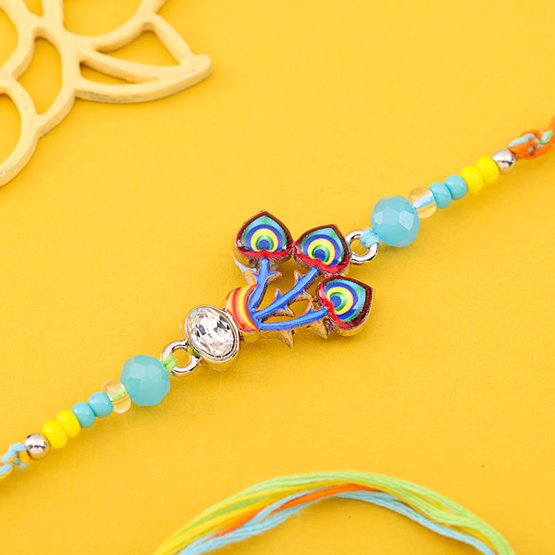 Peacock Grace Rakhi