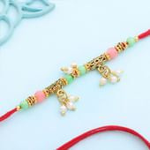 Pearl Glow Lumba Rakhi