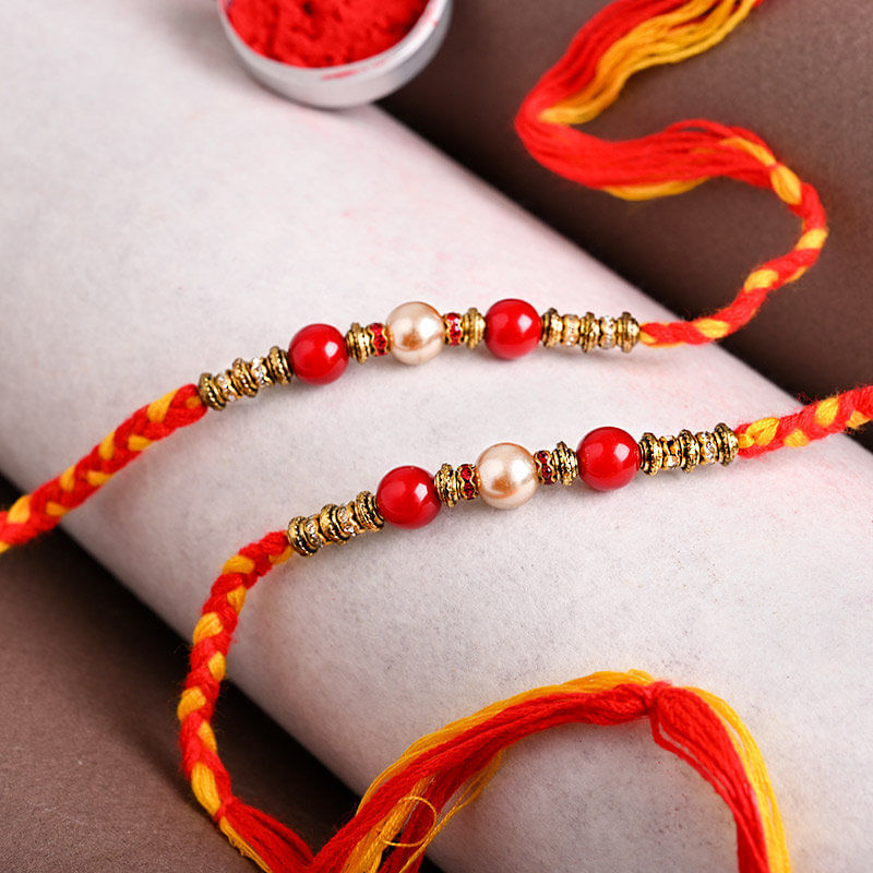 Pearls Embellished Rakhis