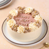 Pearls N Swirls Mothers Day Cake