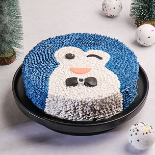 Penguin Themed Designer Cake