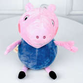 Zoomed View of Peppa Pig Plushie