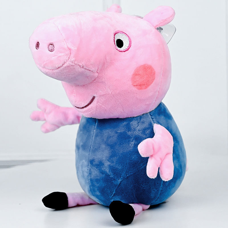 Side View of Peppa Pig Plushie