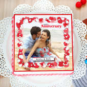 Photo cake for marriage anniversary