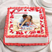Photo cake for marriage anniversary