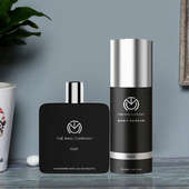 Perfume For Man - Noir Body Perfume and Noir Eau De Toilette 