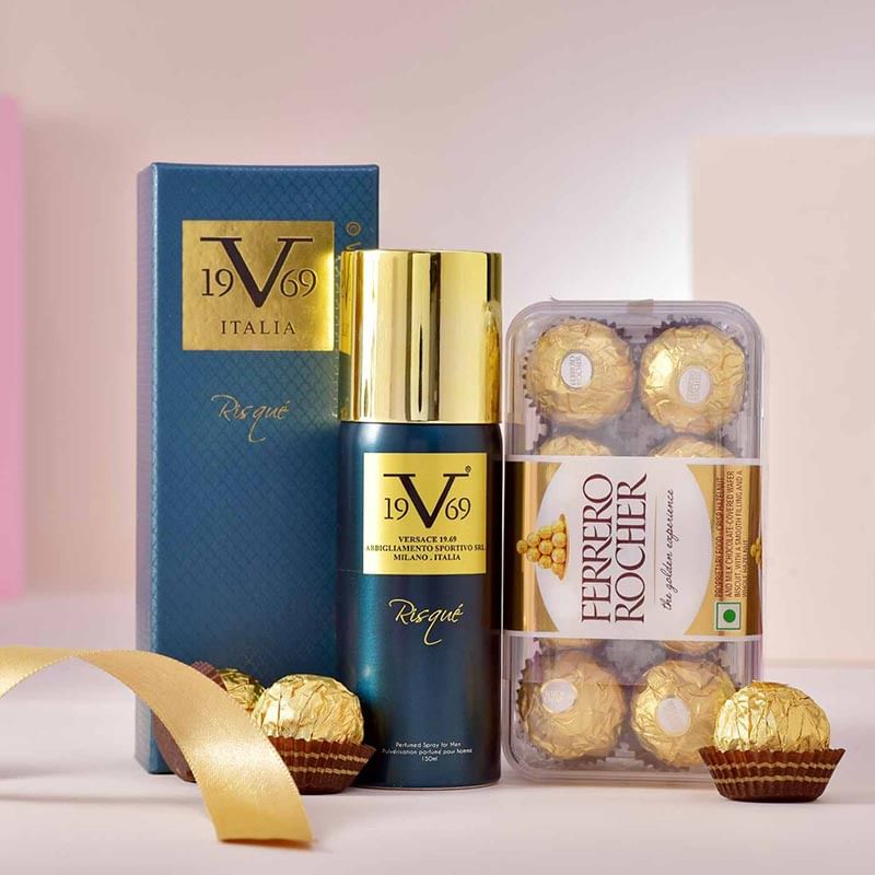 Perfume N Bonbon Combo For Valentines Day