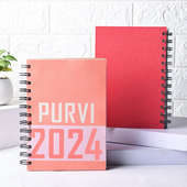 Personalised Diary Duo New Year Wishes Gifts