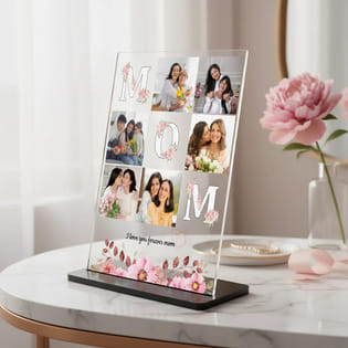 Personalised Acrylic Tabletop For Mom