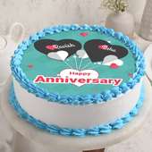 Personalised Anniversary Cake