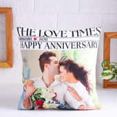 Personalised Anniversary Cushion