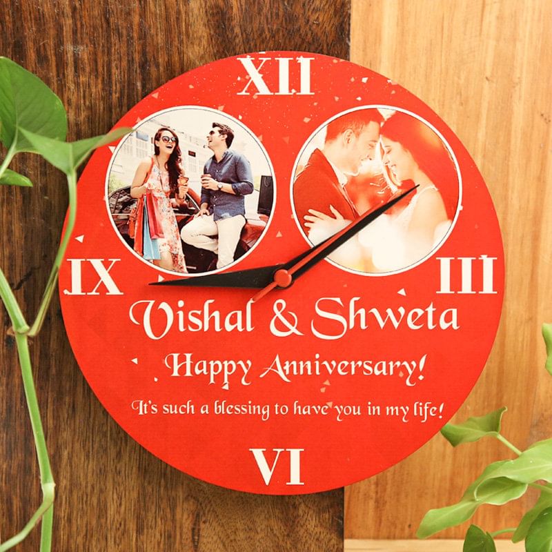 Wall Clock - Best Anniversary Gift