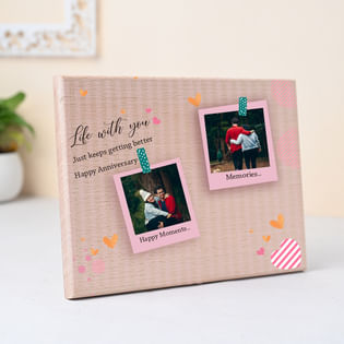 Wooden Plaque with a Heartfelt Message Gift For Anniversary