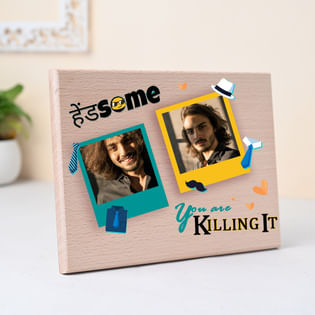 Personalised wooden keepsake for Him