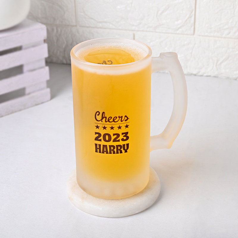 Personalised Beer Mug n Cashew Combo