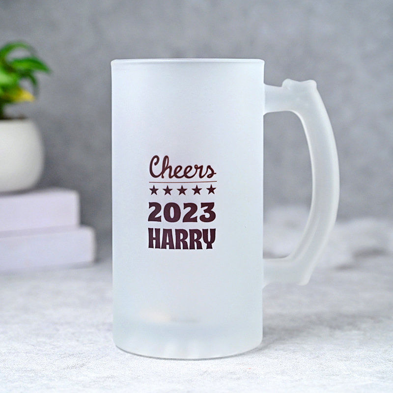 Personalised Beer Mug n Cashew Combo