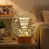 Personalised Best Papaji Led Lamp