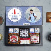 Personalised Bhai Dooj Handcrafted Choco Box