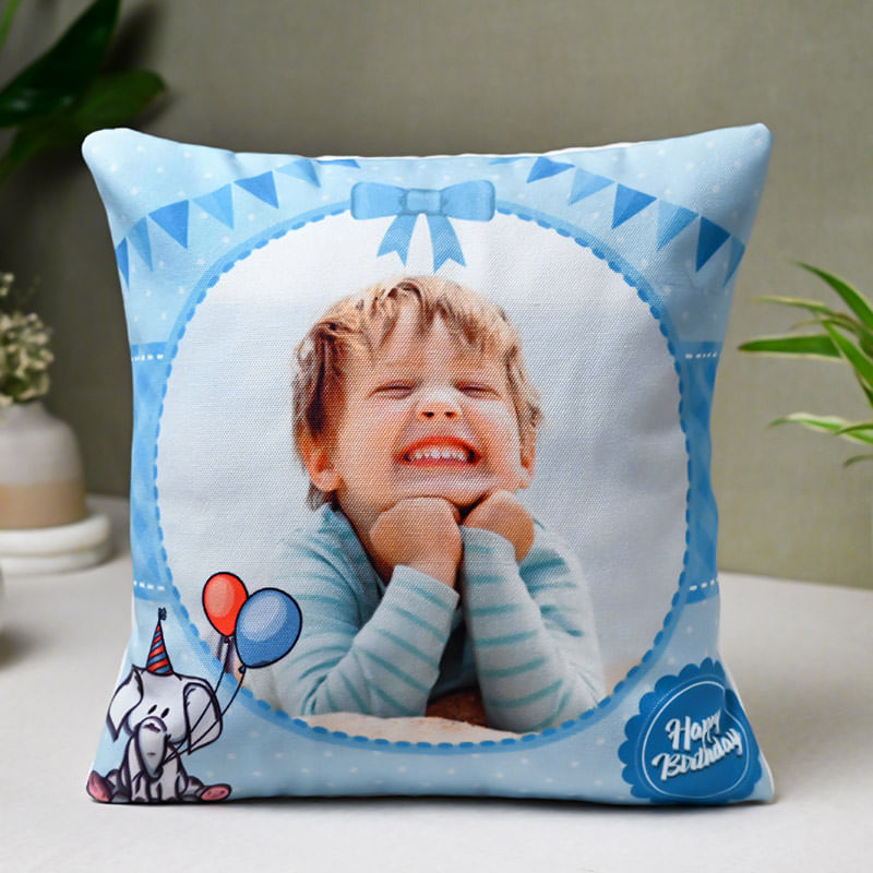 Blue Cushion for Boys