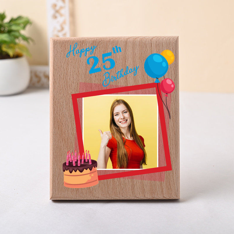 Personalised Birthday Desktop Decor