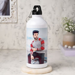 Personalised White Bottle