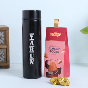 Personalised Bottle N Choco Indulgence