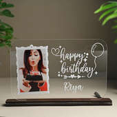 Personalised Charming Happy Birthday Table Top