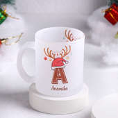 Order Personalized Christmas Frosted Mug