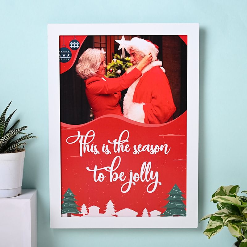 Personalised Christmas Photo Frame