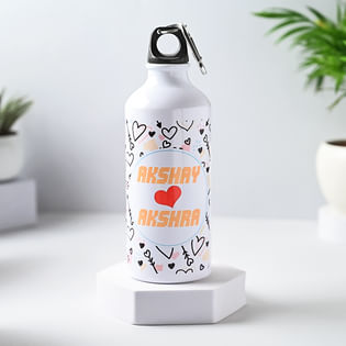 Personalised picture sipper bottle