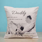 Personalised Daddys Cushion