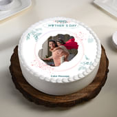 Personalised Mothers Day Photo Cake
