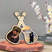 Personalised Double Guitar Miniature