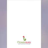 White Blank Note for Personalised E-Greeting Cards